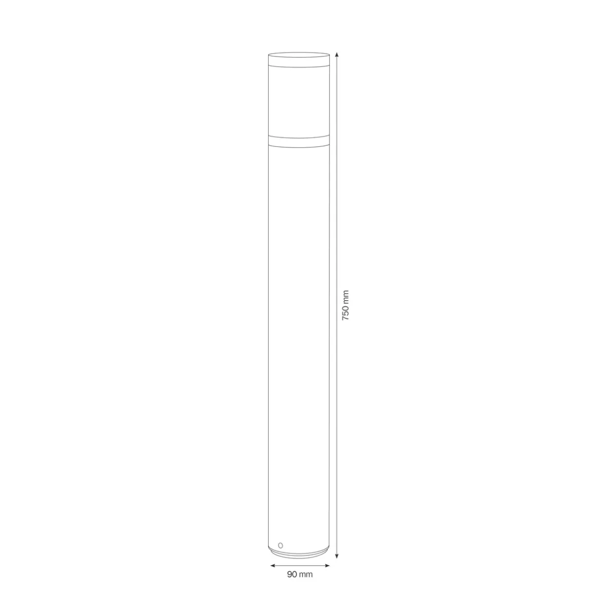 LCD Außenleuchten 5059 Pollerleuchte