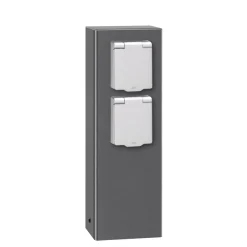 LCD Außenleuchten 018 Steckdosensäule