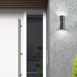 LCD Außenleuchten 5135 Up & Down LED Wandleuchte, mit Bewegungsmelder