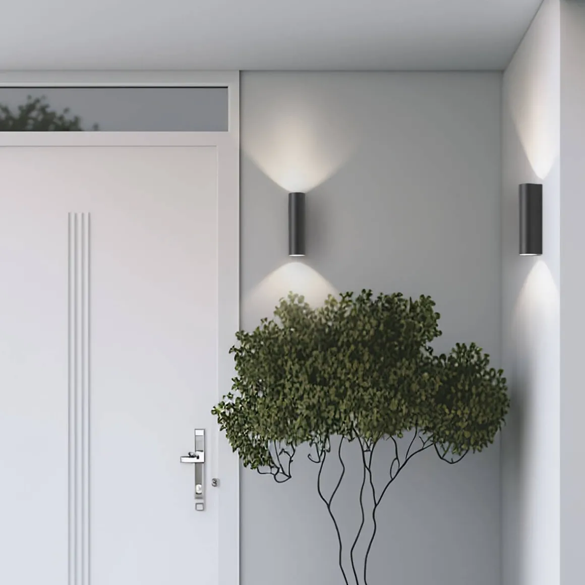 LCD Außenleuchten 5130 Up & Down LED Wandleuchte