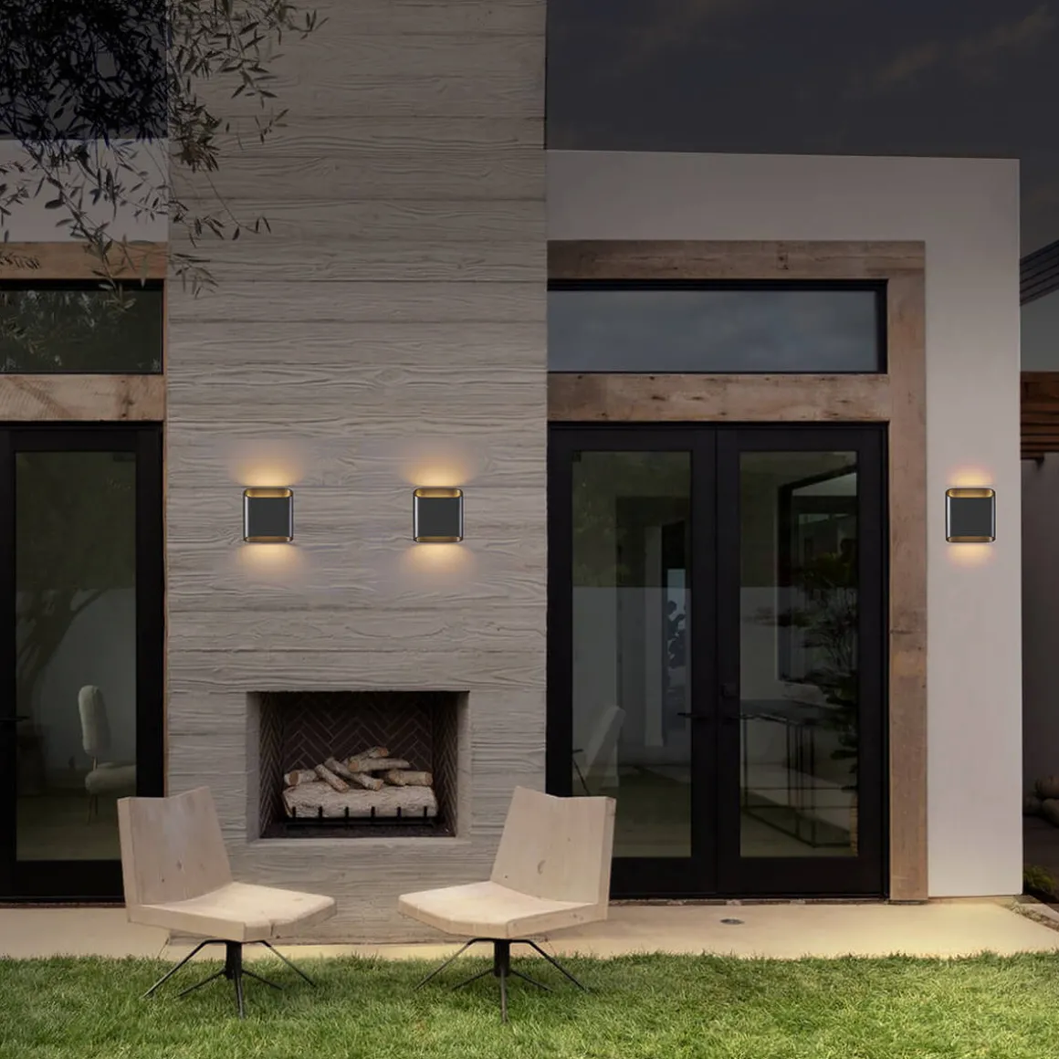 LCD Außenleuchten 5175/5176 Up & Down LED Wandleuchte