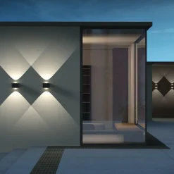 LCD Außenleuchten 5085 Up & Down LED Wandleuchte