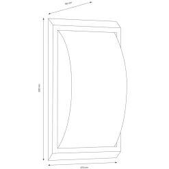 LCD Außenleuchten 052 Wandleuchte