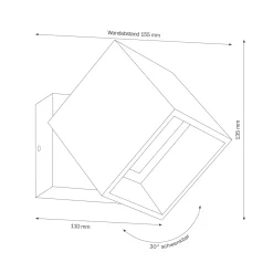 LCD Außenleuchten 5002 Wandleuchte