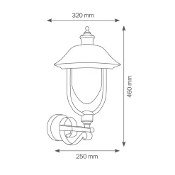 LCD Außenleuchten 1150/1153 Wandleuchte