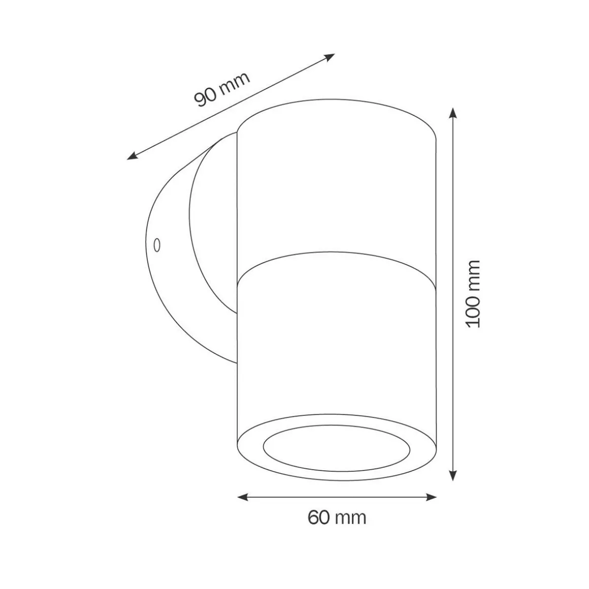 LCD Außenleuchten 5120 Wandleuchte