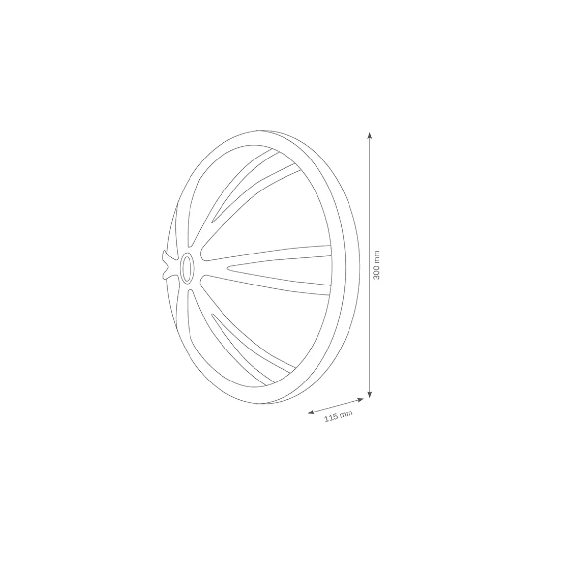 LCD Außenleuchten 1350/1351 Wandleuchte