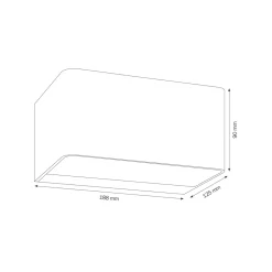 LCD Außenleuchten 5042 Wandleuchte