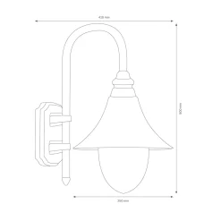 LCD Außenleuchten 1075/1078/1079 Wandleuchte