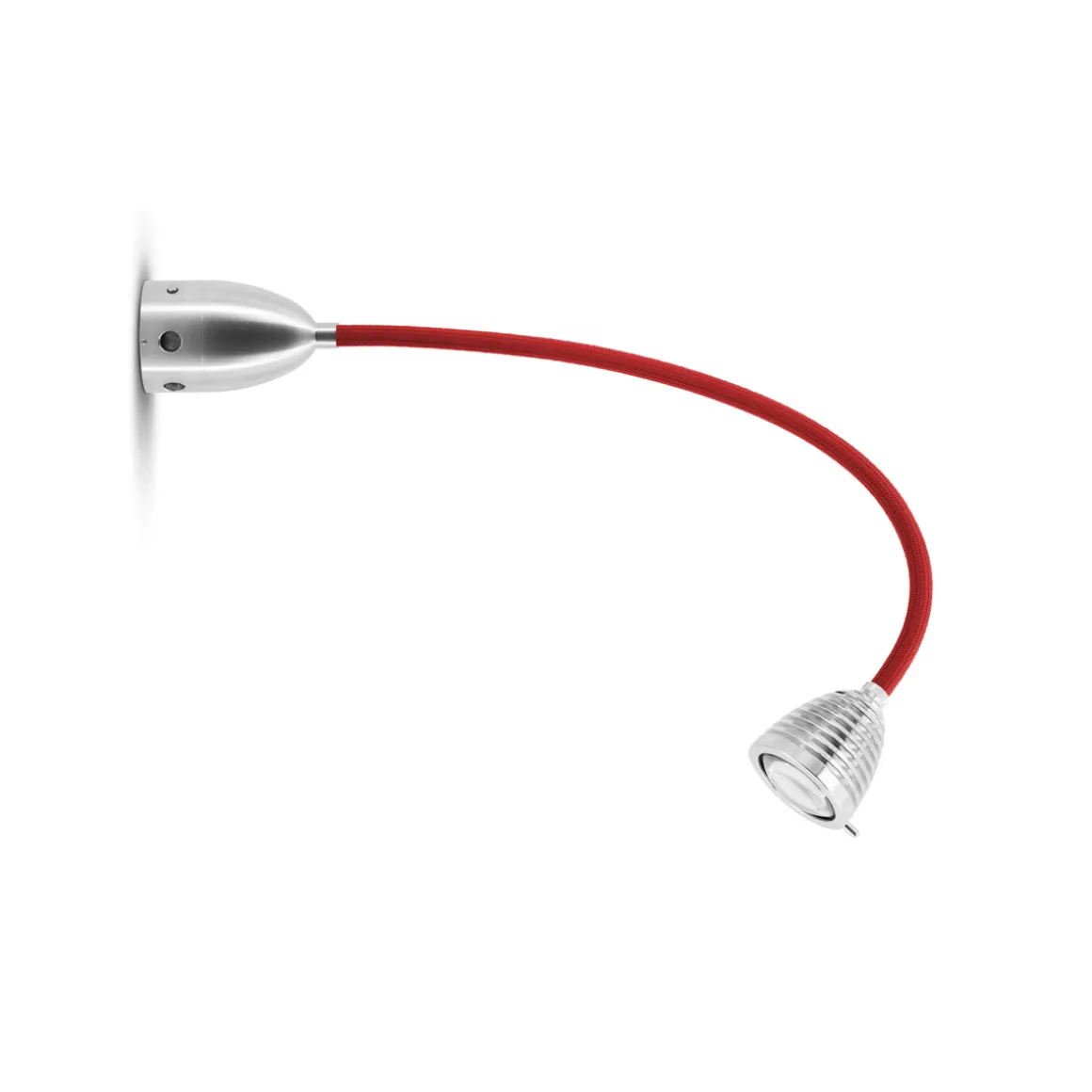 less 'n' more Athene LED Wand- / Deckenstrahler, mit Tastdimmer, Flexwelle: lang