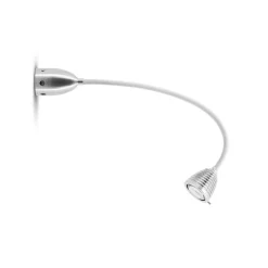 less 'n' more Athene LED Wand- / Deckenstrahler, mit Tastdimmer, Flexwelle: lang