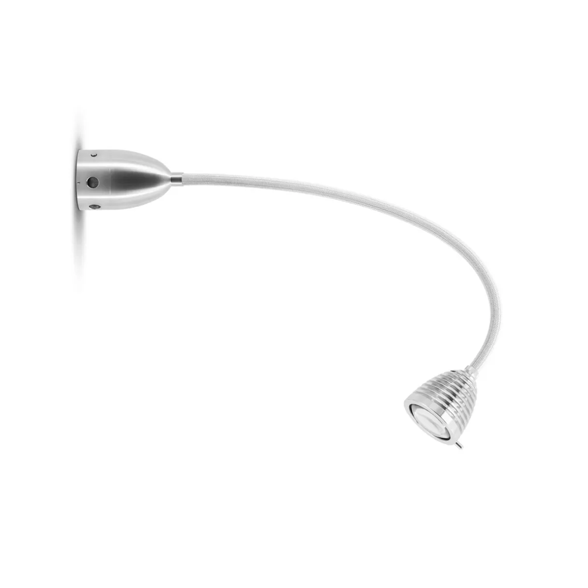 less 'n' more Athene LED Wand- / Deckenstrahler, mit Tastdimmer, Flexwelle: lang