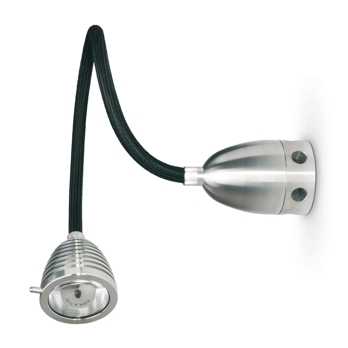 less 'n' more Athene LED Wand- / Deckenstrahler, mit Tastdimmer, Flexwelle: lang