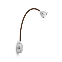less 'n' more Athene LED Wandleuchte, mit Tastdimmer, Flexwelle: lang