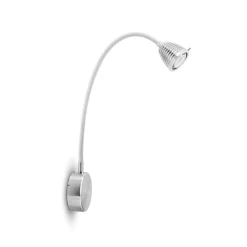 less 'n' more Athene LED Wandleuchte, mit Tastdimmer, Flexwelle: lang