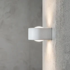 less 'n' more Mimix Beton LED Wandstrahler, 2-flg.