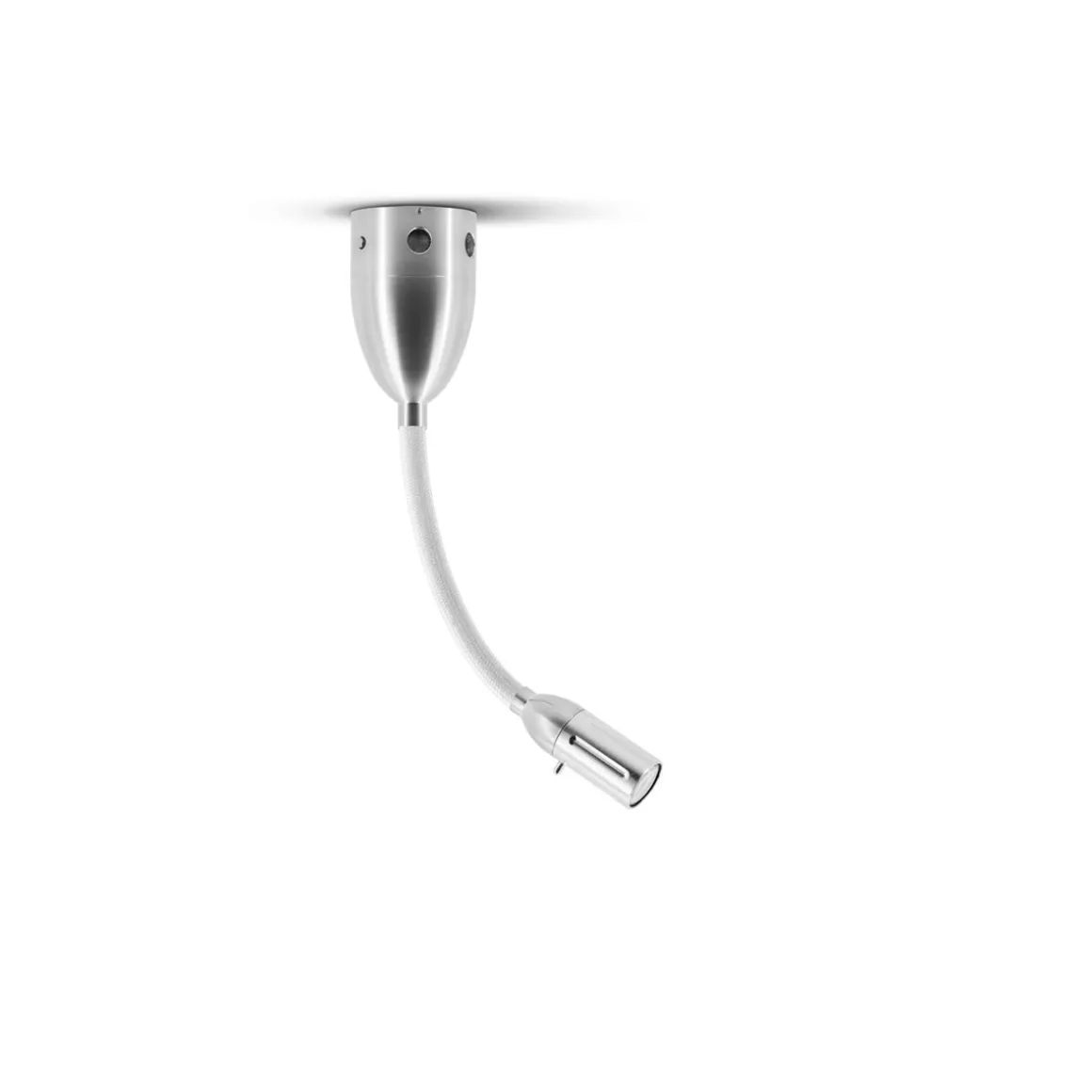 less 'n' more Zeus LED Wand- / Deckenleuchte, Flexwelle: kurz