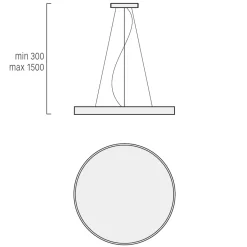 Lightnet Basic-P1 Superflat Pendelleuchte