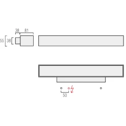Lightnet Matric-W5 Wandleuchte, Opal