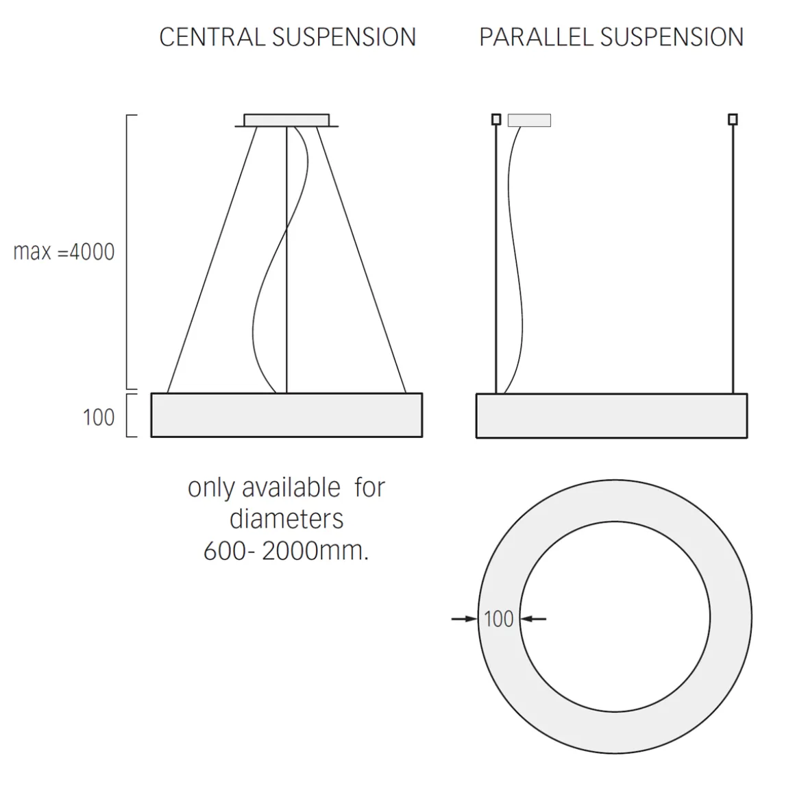 Lightnet Ringo Star-P1 Pendelleuchte