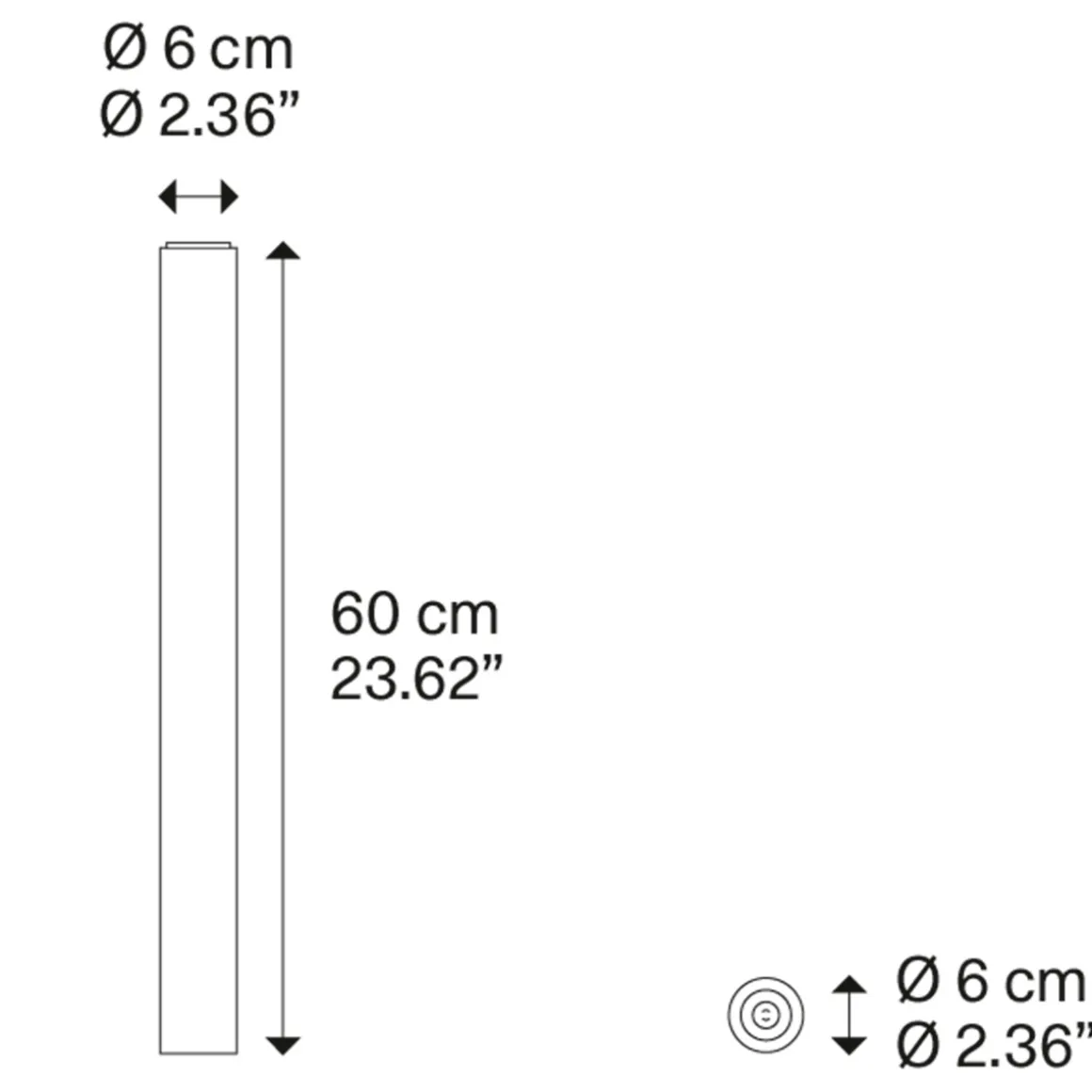 Lodes A-Tube Deckenleuchte