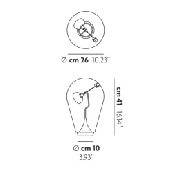Lodes Blow LED Tischleuchte