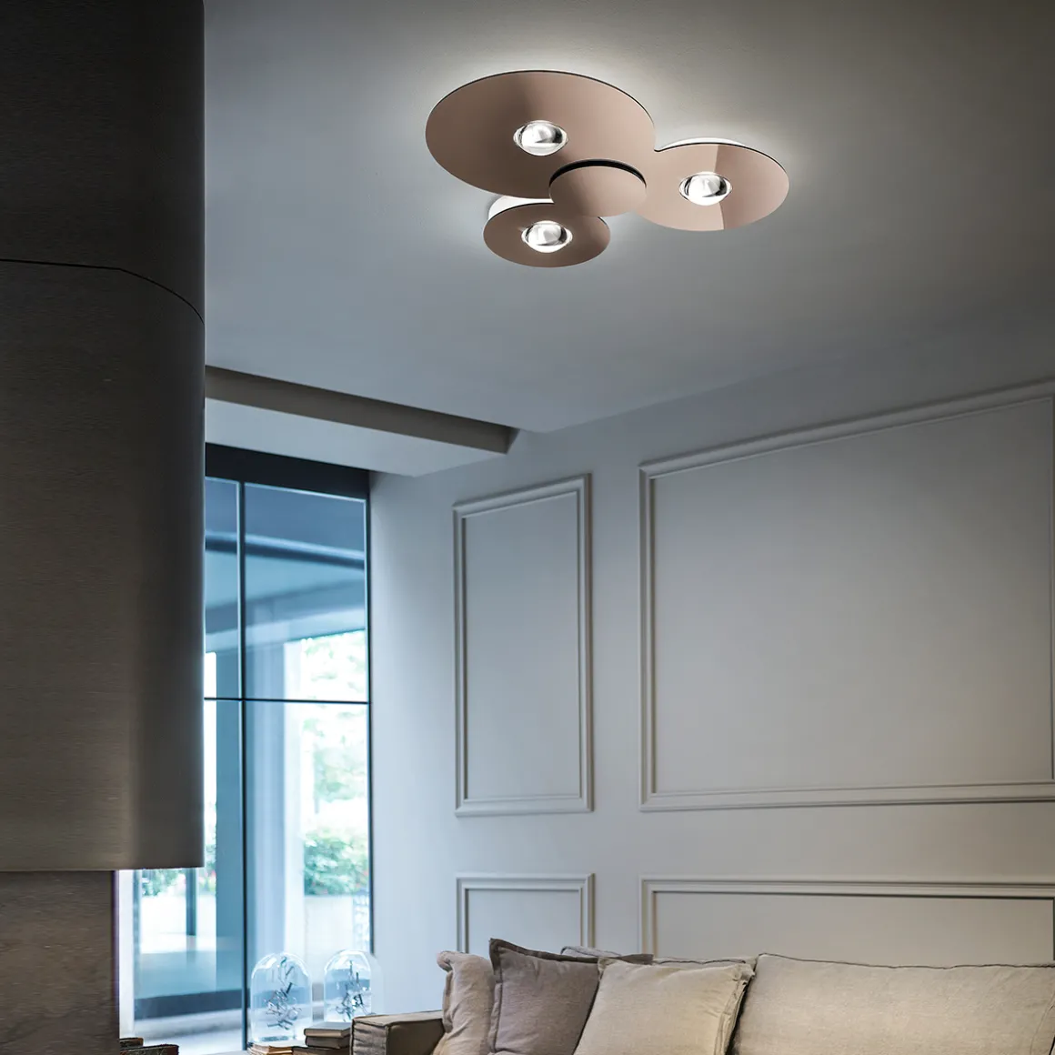 Lodes Bugia Triple LED Deckenleuchte