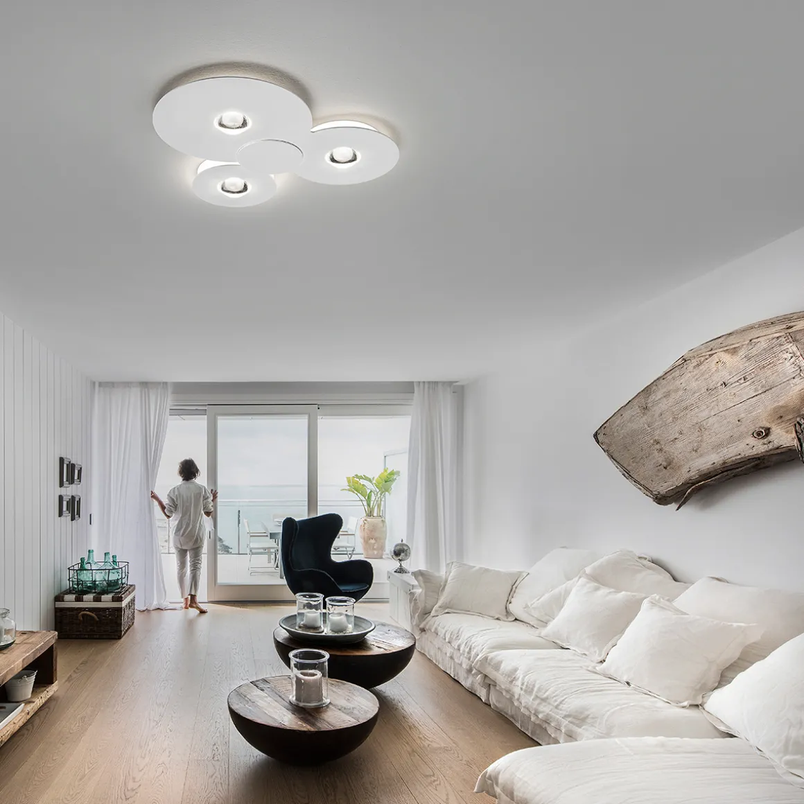 Lodes Bugia Triple LED Deckenleuchte