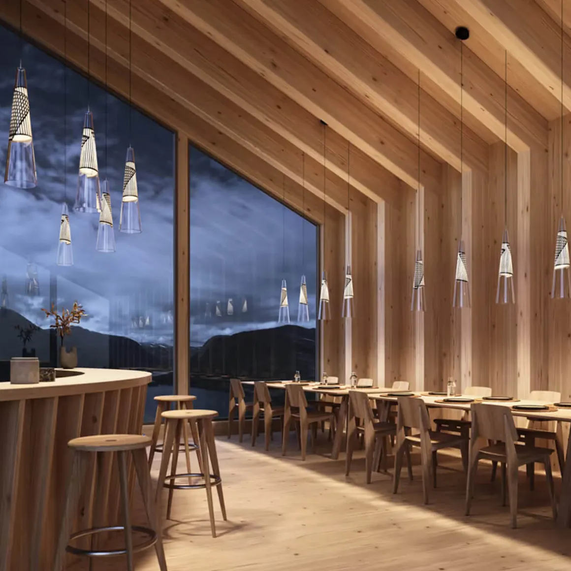 Lodes Cono di Luce LED Pendelleuchte