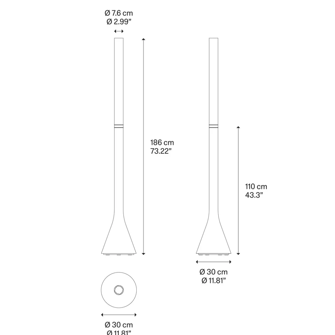 Lodes Croma LED Stehleuchte