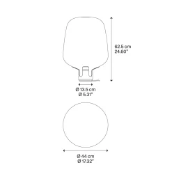 Lodes Flar Large Tischleuchte