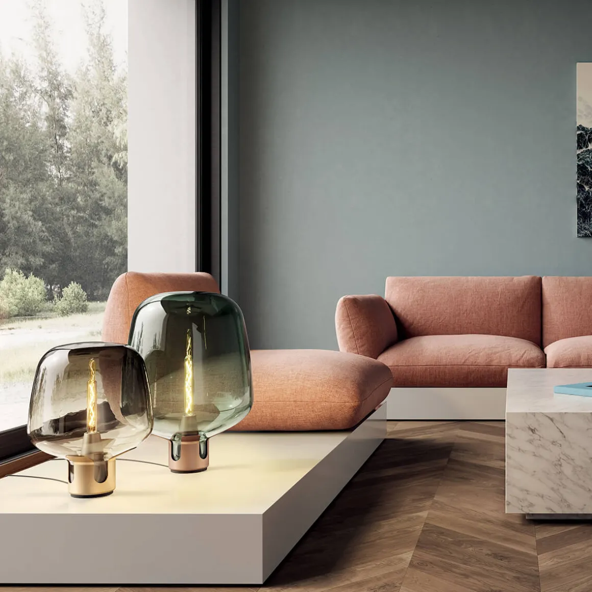 Lodes Flar Medium Tischleuchte