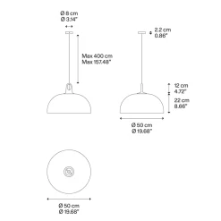 Lodes Jim Dome Pendelleuchte