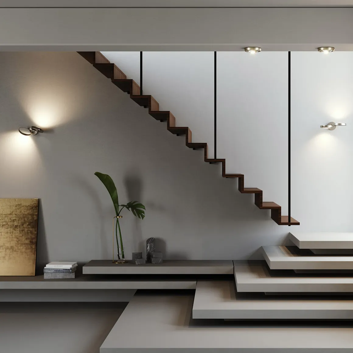 Lodes Nautilus Spot LED Deckenaufbauleuchte, 3000 K