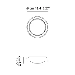 Lodes Nautilus Spot LED Deckenaufbauleuchte, 3000 K