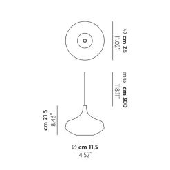 Lodes Nostalgia Glas Large LED Pendelleuchte 7-flg.
