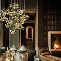 Lodes Nostalgia Glas Medium LED Pendelleuchte 1-flg.