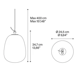 Lodes Oblo Large LED Pendelleuchte