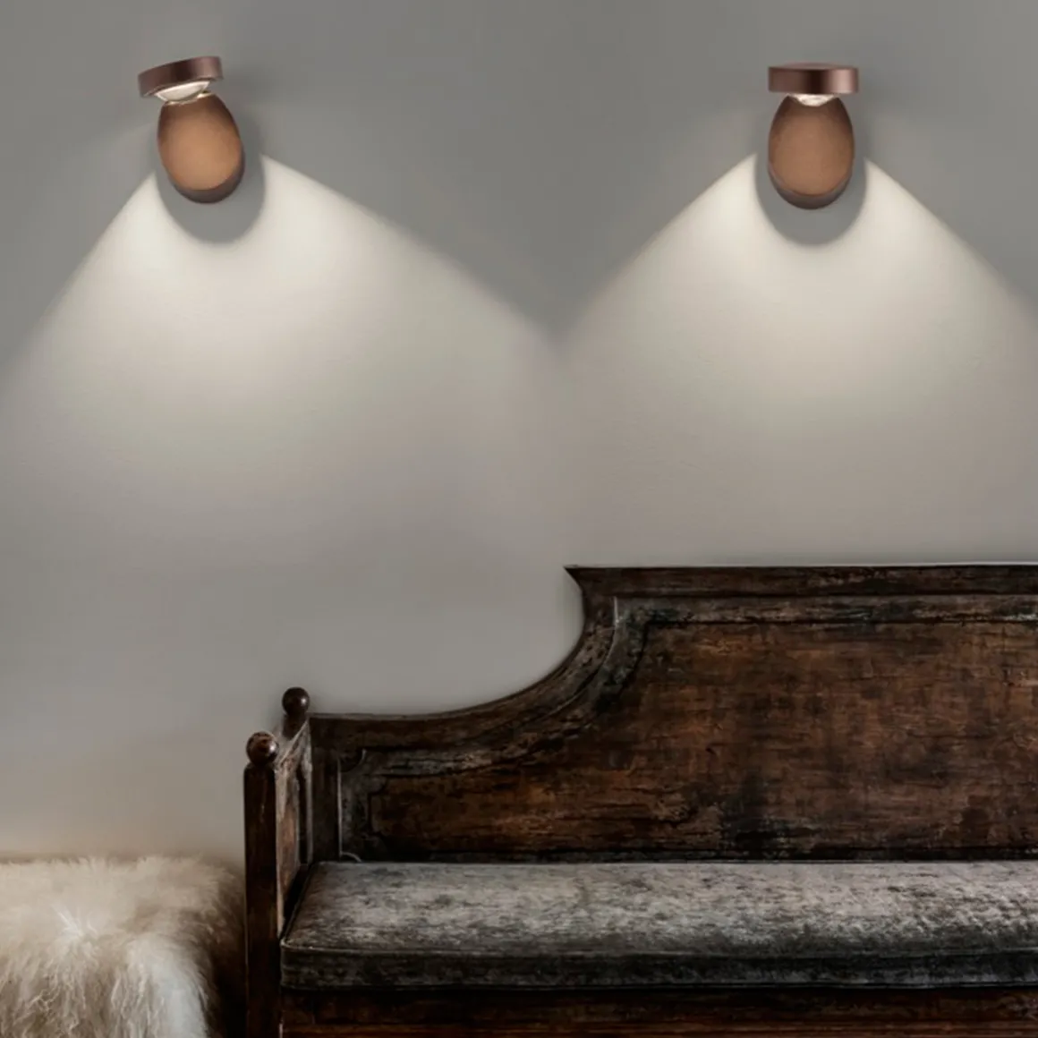 Lodes Pin-Up LED Wand- / Deckenleuchte