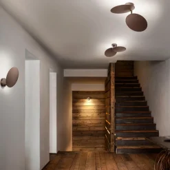 Lodes Puzzle Double Round LED Wand- / Deckenleuchte