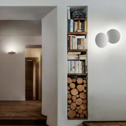 Lodes Puzzle Double Round LED Wand- / Deckenleuchte