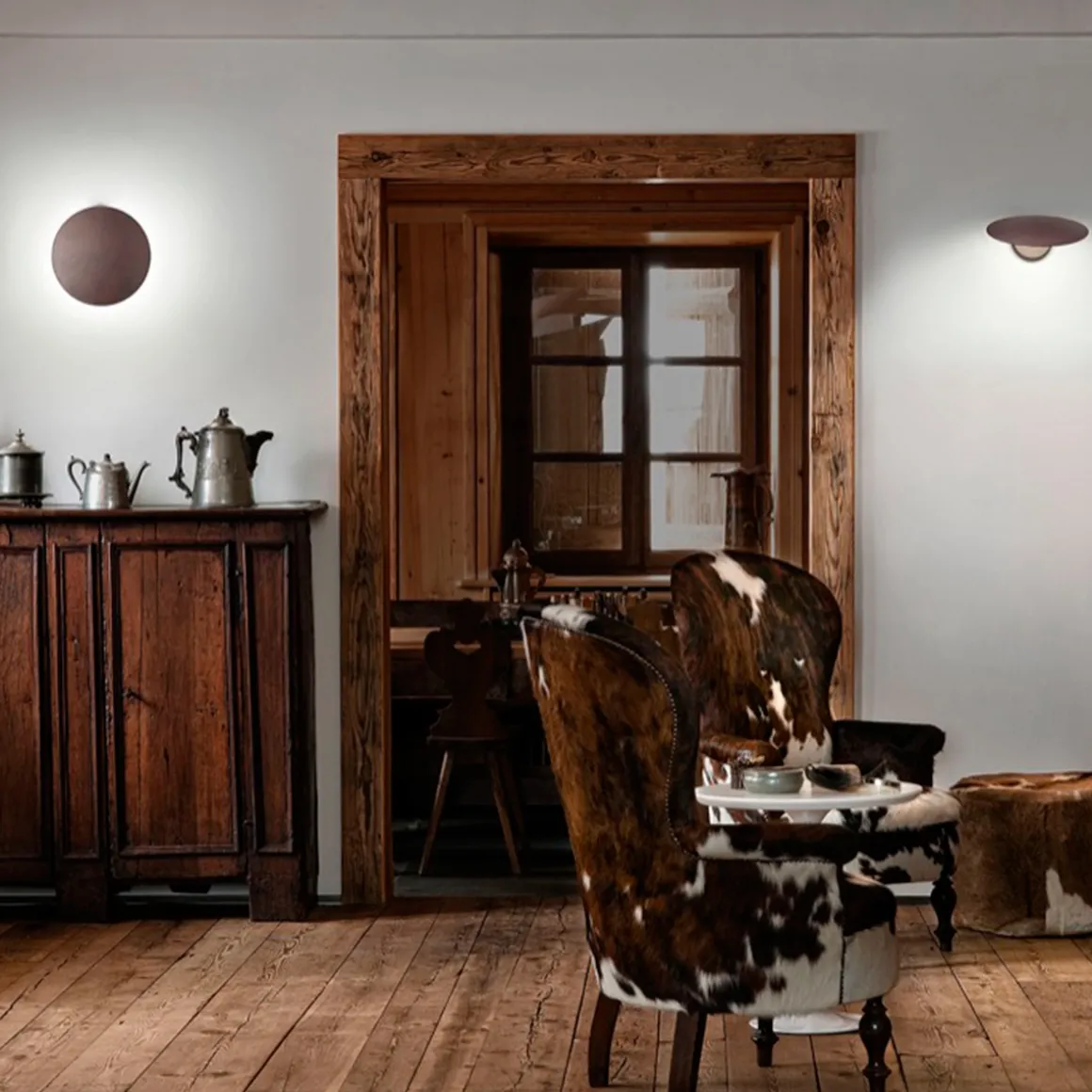 Lodes Puzzle Single Round LED Wandleuchte