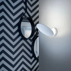 Lodes Puzzle Single Round LED Wandleuchte