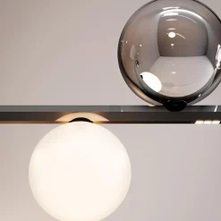 Lodes Random Stick Long LED Pendelleuchte, 6-flg.