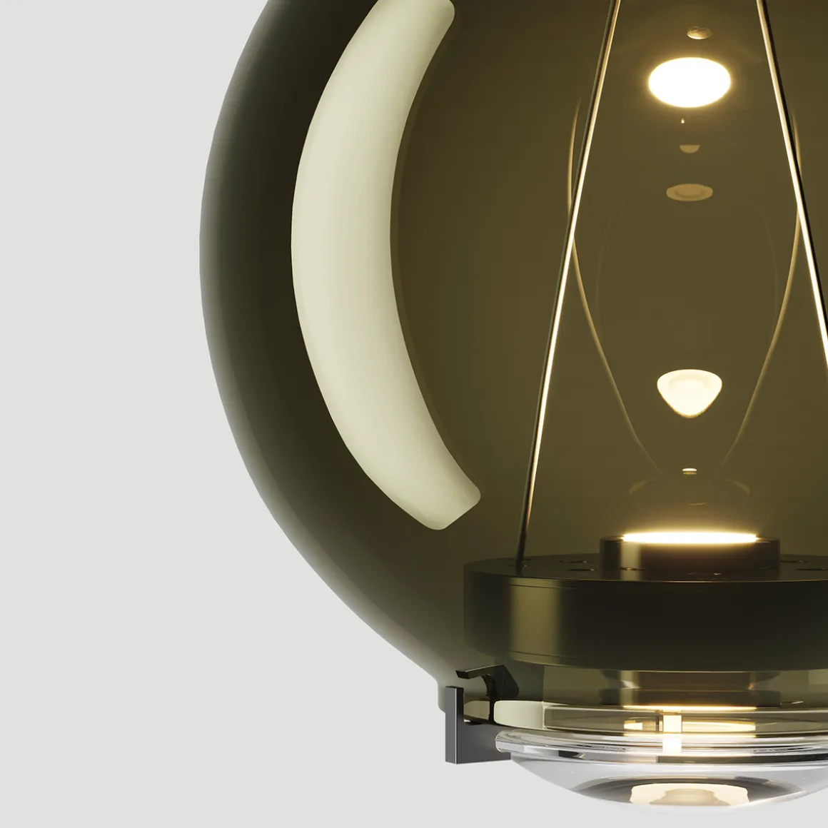 Lodes Sky-Fall Round Large LED Pendelleuchte