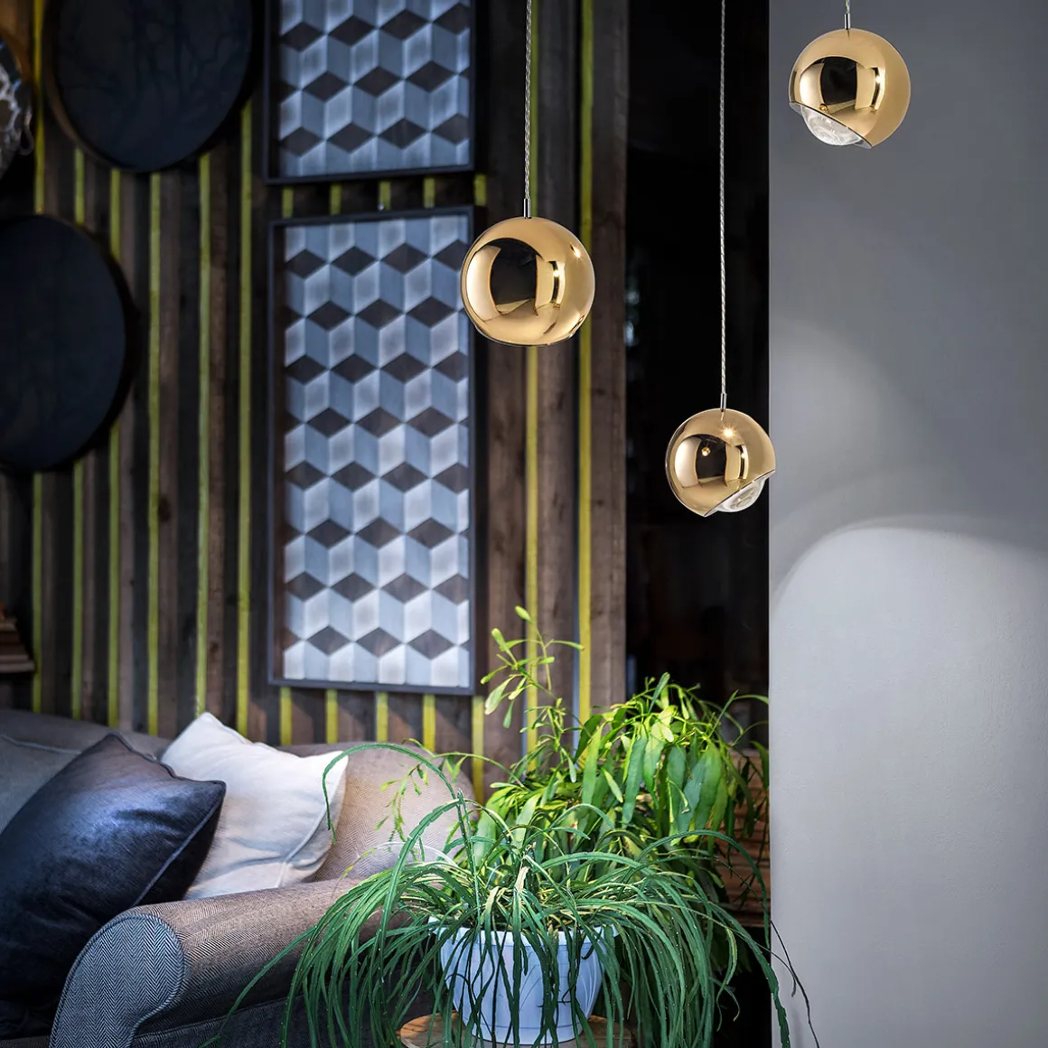 Lodes Spider LED Pendelleuchte, 1-flg., 3000 K