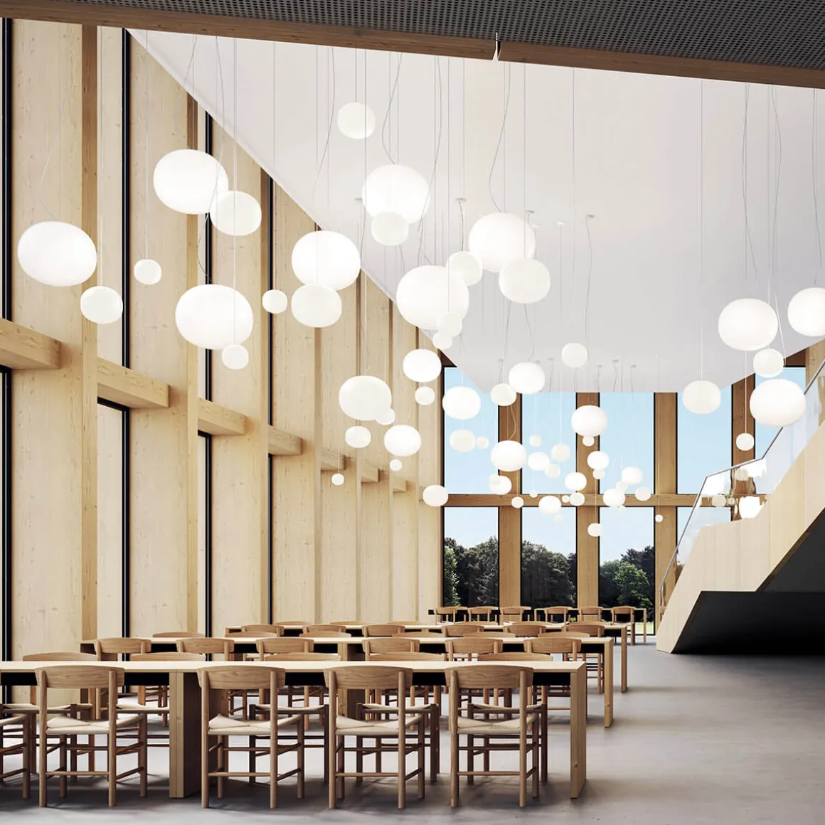 Lodes Volum Pendelleuchte, 3-flg.