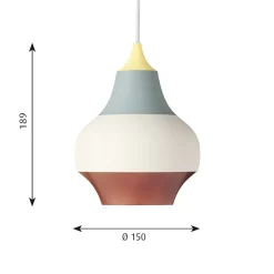 Louis Poulsen Cirque Pendelleuchte, Ø: 15 cm