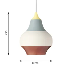 Louis Poulsen Cirque Pendelleuchte, Ø: 22 cm
