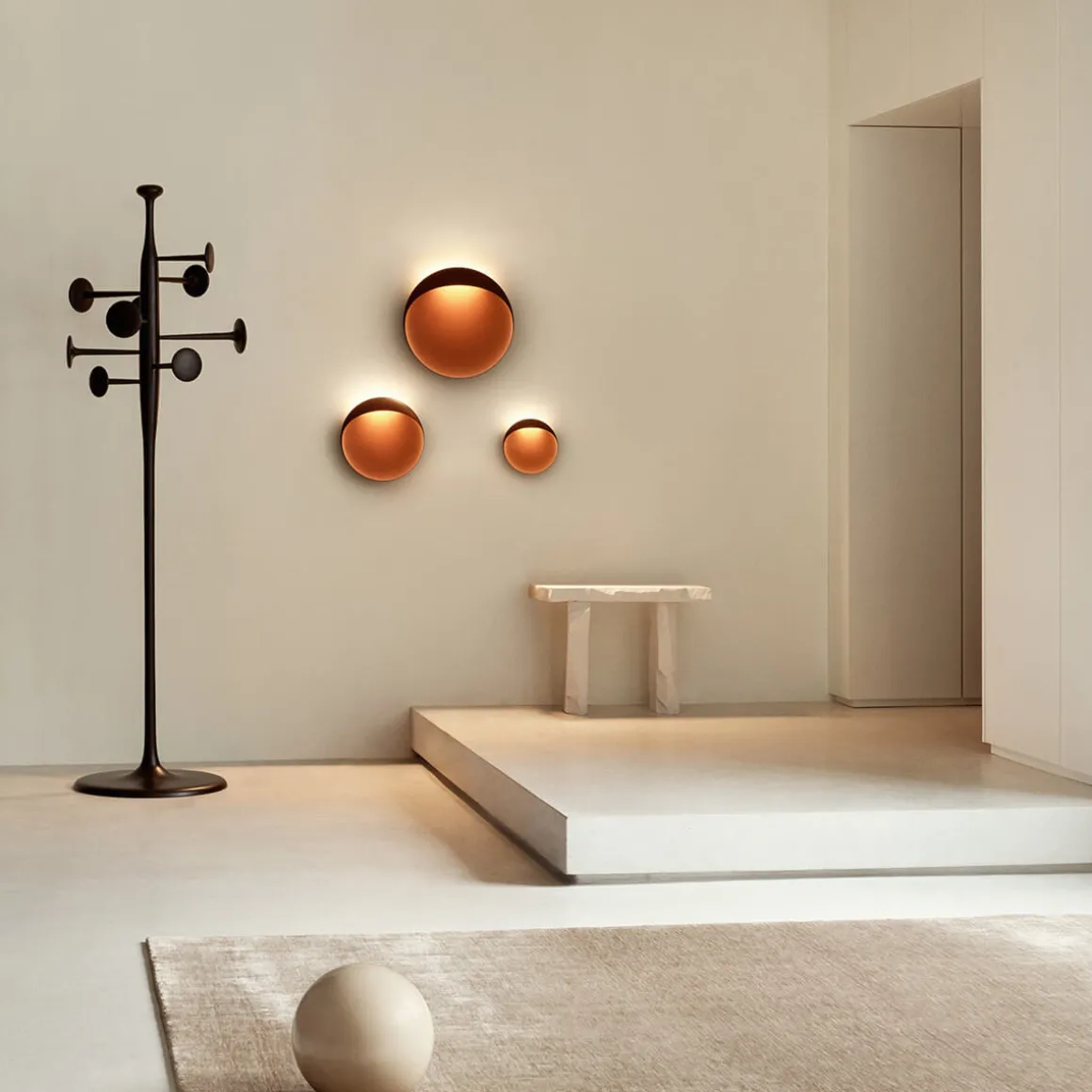 Louis Poulsen Flindt LED Wandleuchte, Ø: 20 cm